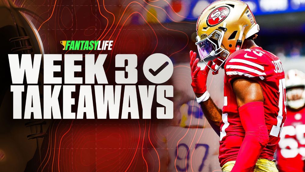 Week 3 Fantasy Football Takeaways: A Surprising Star in SF