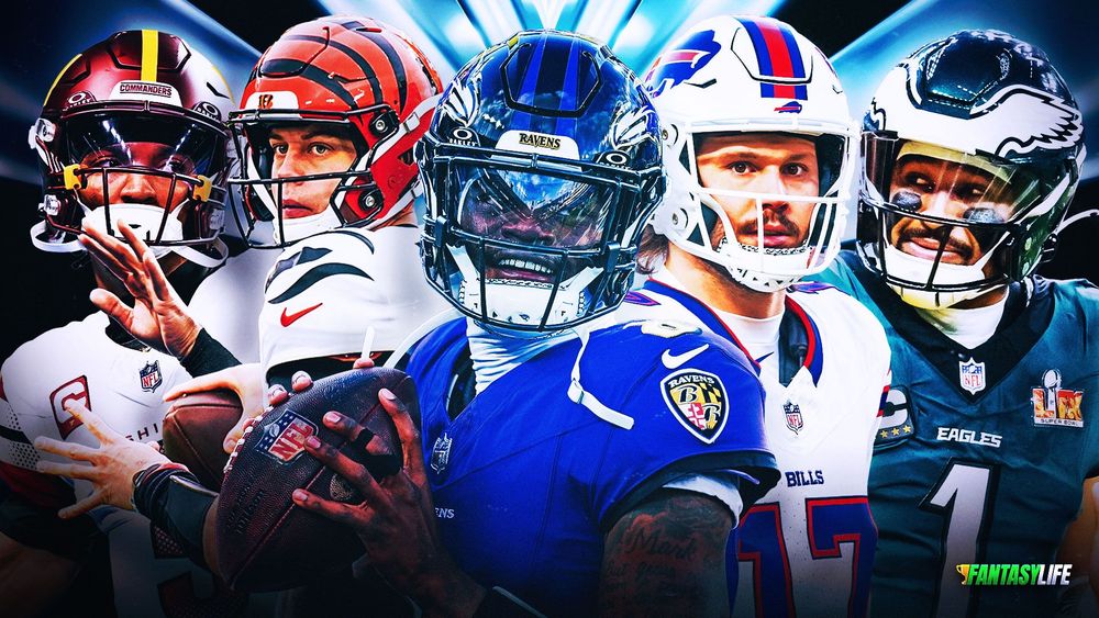 2025 Quarterback Rankings For Fantasy Football: Lamar Jackson or Josh Allen at QB1?