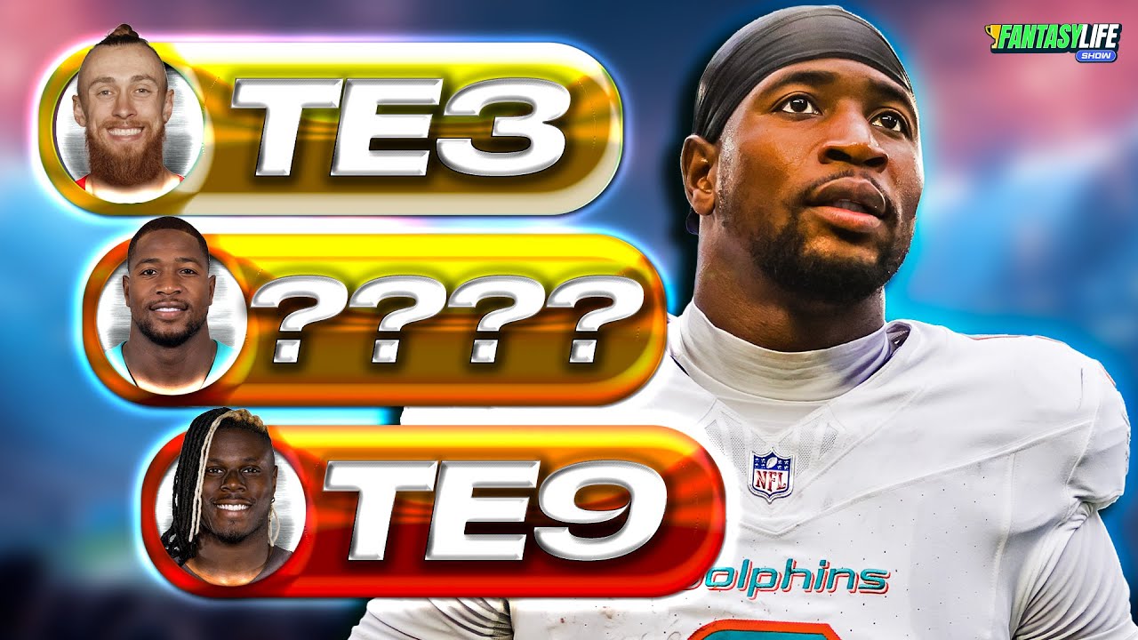 Top 12 Tight Ends for 2025 Fantasy Football