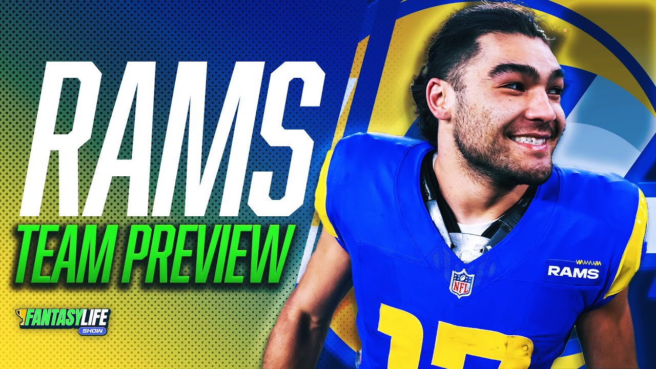 Rams 2025 Fantasy Team Preview (Puka & Davante BOTH WR1s?)