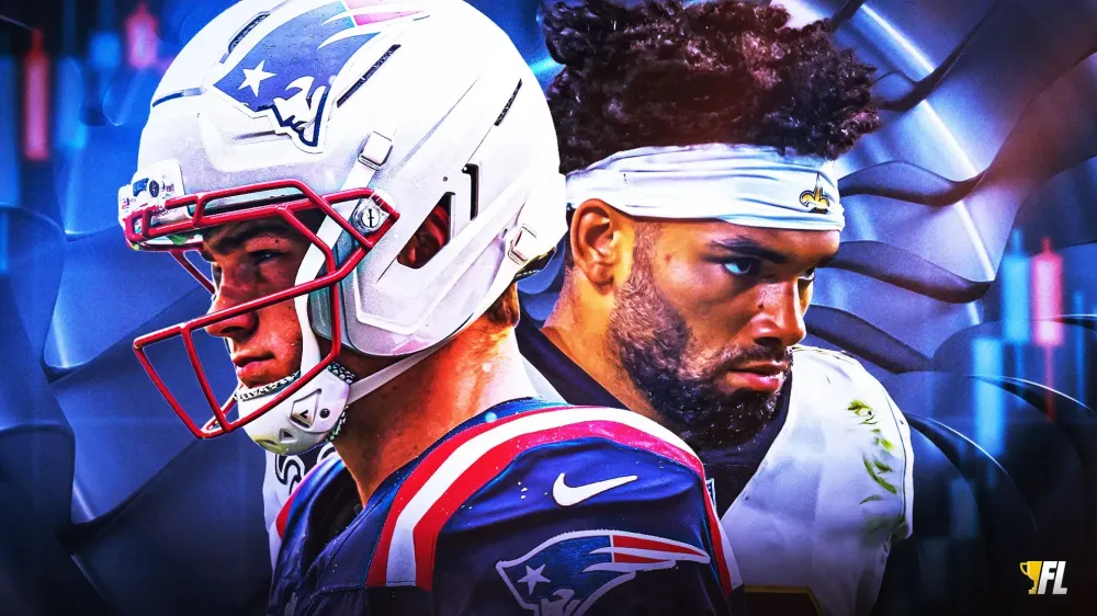 Week 17 Early Fantasy Football Rankings: Drake Maye and Chris Olave Keep Rising