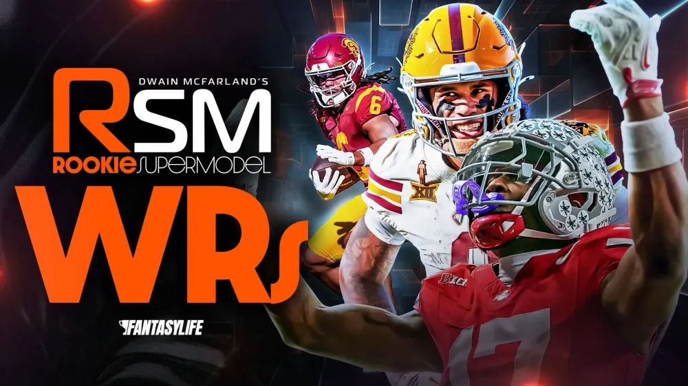 Rating the 2026 NFL Draft Wide Receiver Prospects: The Rookie Super Model