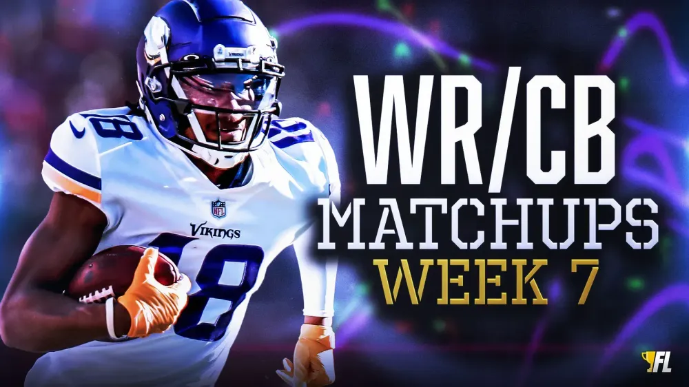 Week 7 WR/CB Matchups For Fantasy Football: Big Return For Justin Jefferson