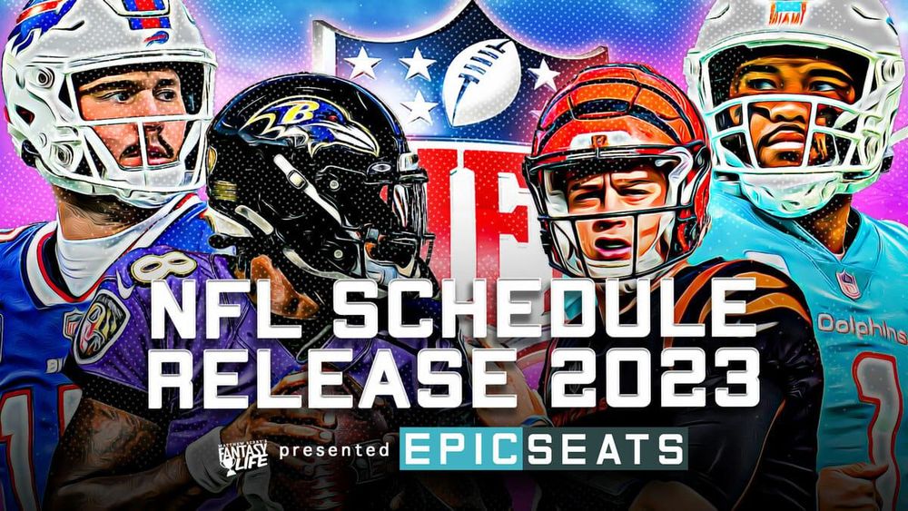 👀 2023 NFL Schedules are LIVE