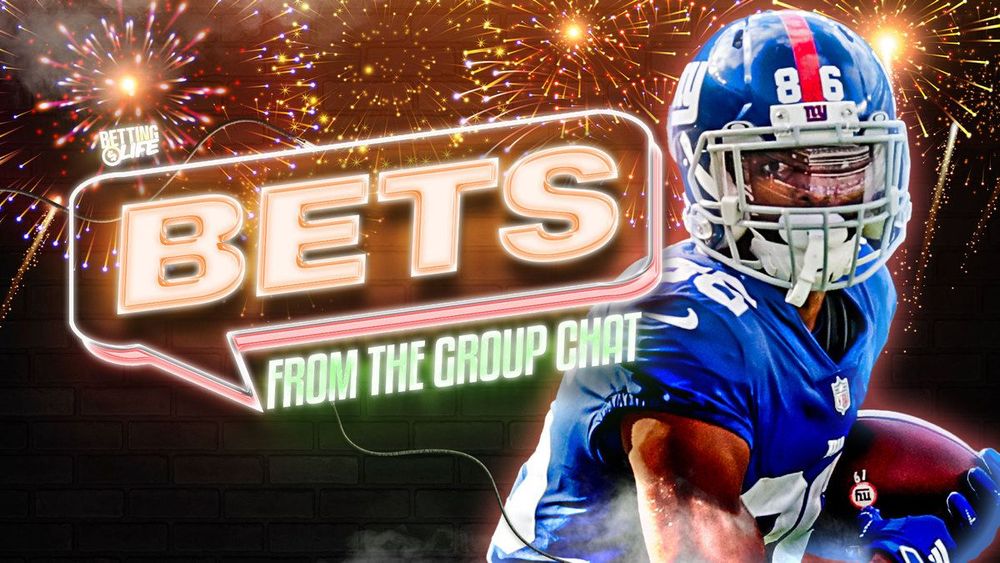 Bets from the Group Chat Week 17. Target a big game from Darius Slayton.