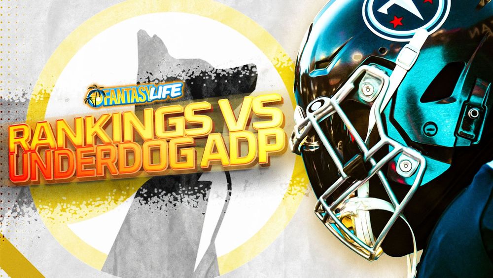 Fantasy Football Rankings vs. Underdog ADP. Identifying Targets and Fades.