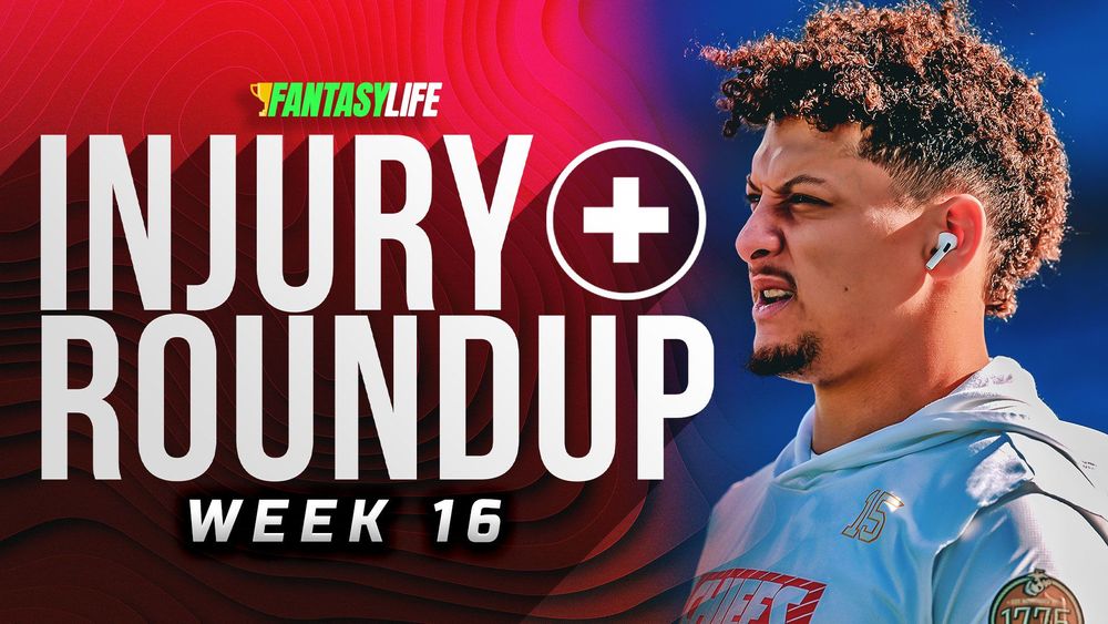 Fantasy Football Injury News Week 16: Patrick Mahomes May Play