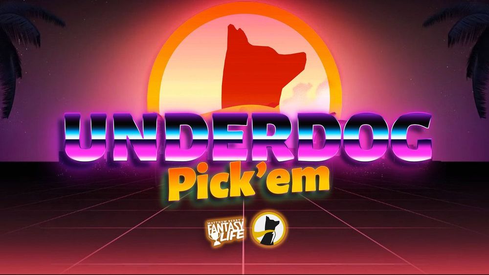 Underdog Pick'em Best Plays. Wild Card Round