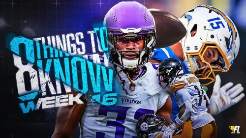 8 Things To Know For Week 16: Outlier Matchups To Target, RB Usage Trends and More