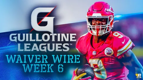 Week 6 Guillotine Leagues™ Bidding Advice: How Much FAAB To Bid On Kenneth Walker & More
