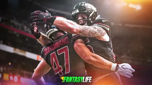 Week 5 Standouts and Surprises For Fantasy Football: Who's Teagan Quitoriano?