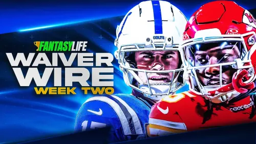 Week 2 Waiver Wire Adds For Fantasy Football: Daniel Jones, Hollywood Brown, and More