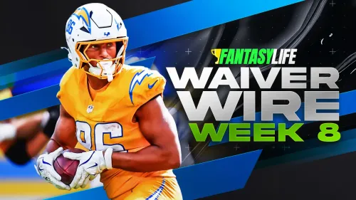 Week 8 Fantasy Football Waiver Wire: Oronde Gadsden, Kyle Monangai and More Adds