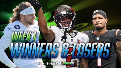 Week 1 Winners and Losers for 2025 Fantasy Football