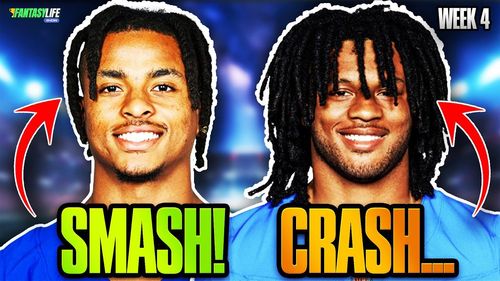 10 Players That Will Smash or Crash in Week 4 of Fantasy Football